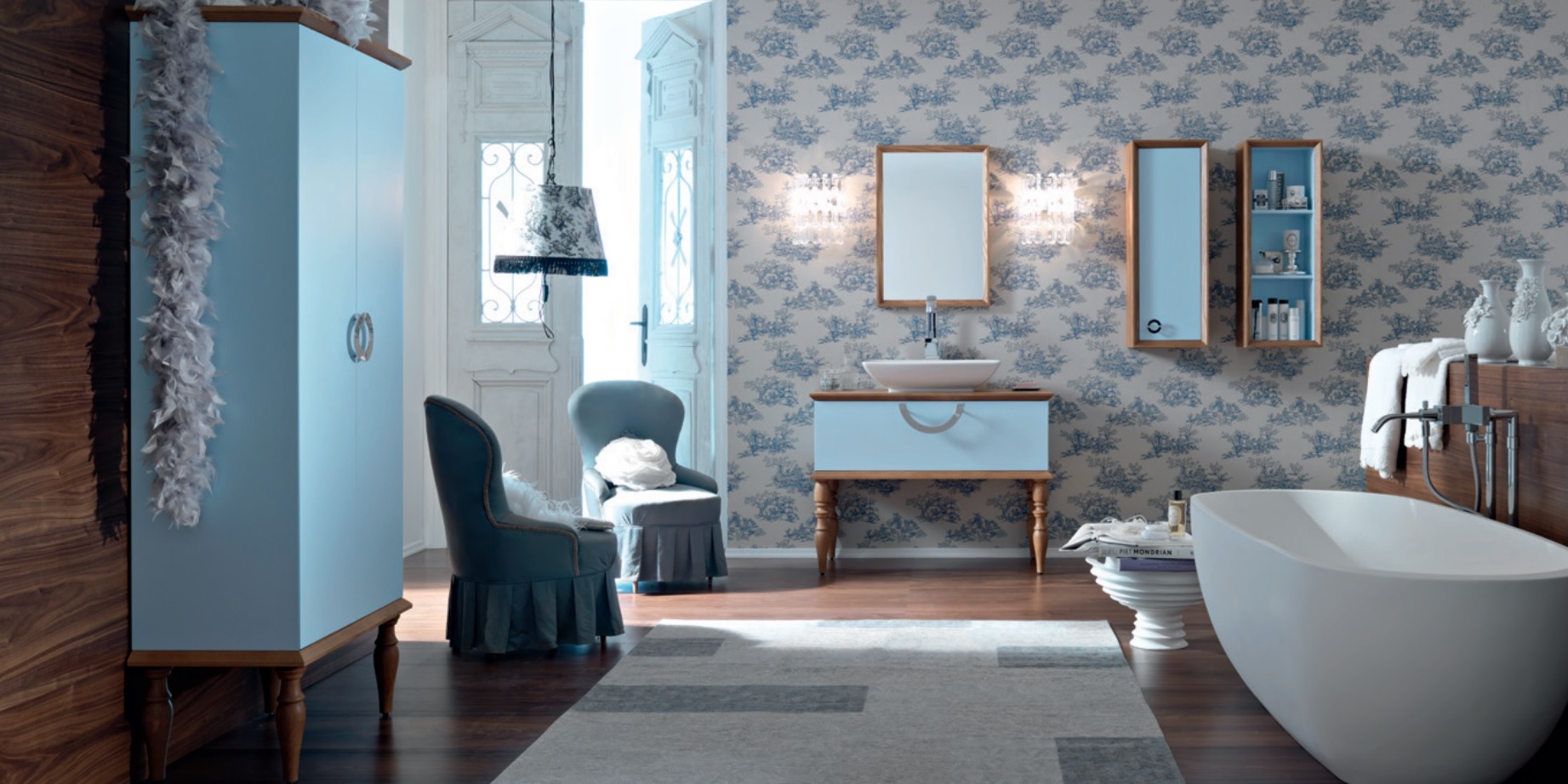 Комплект мебели Doll 100 из ценных пород дерева Ypsilon YDOL144 - Вид №1