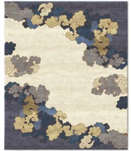 Tapis Rouge Прямоугольный коврик ручной работы Chinoiserie Tr1527