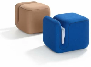 Artifort Пуф из ткани с полкой для журналов