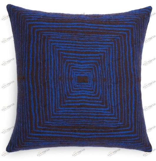 Ethnicraft Квадратная тканевая подушка для дивана Mystic ink 21065