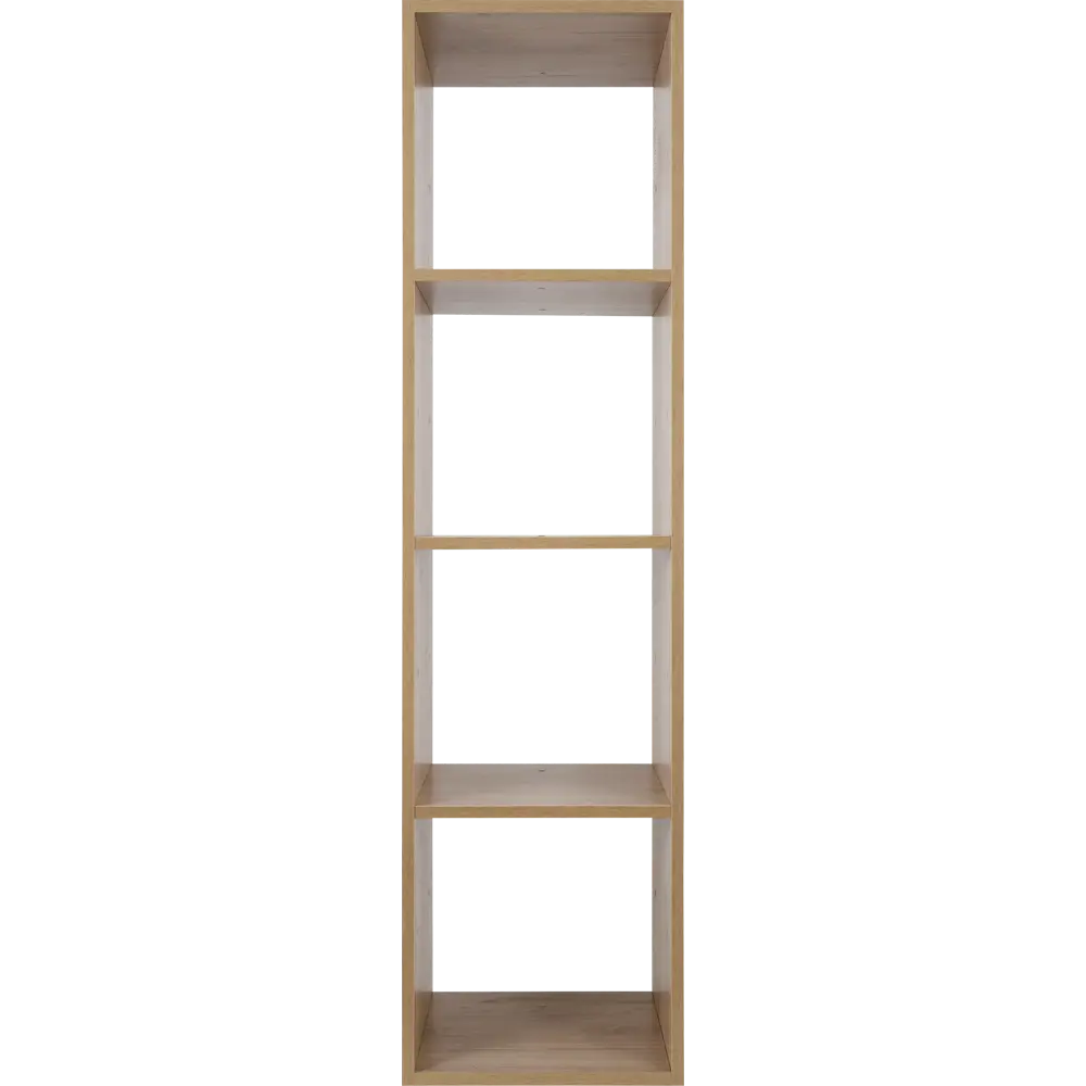 Стеллаж Spaceo KUB 4 секции 36x139.3x31.7 см ЛДСП цвет гикори джексон STLM-2026846 - Вид №5