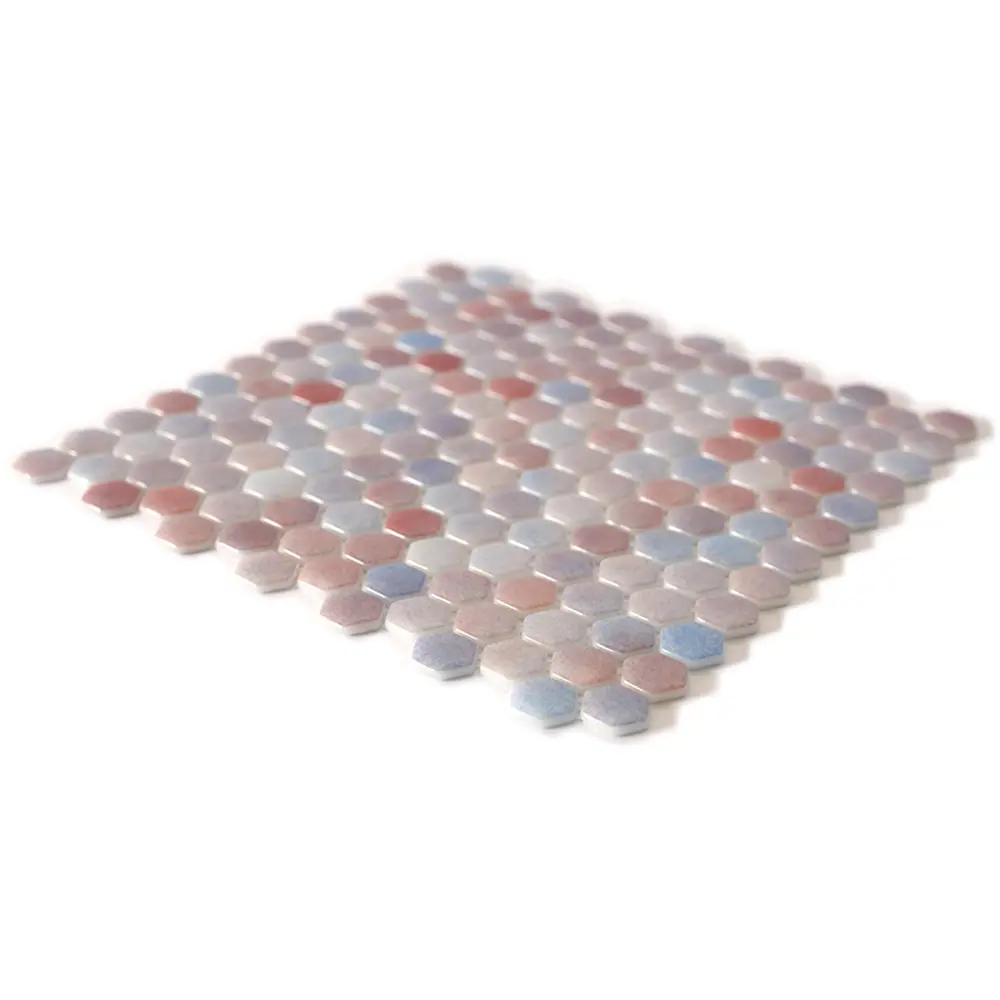 Мозаика стеклянная Natural STP-RD002-HEX 29x29 см цвет разноцветный 84830281 STLM-2194040 Santreyd Steppa - Вид №3