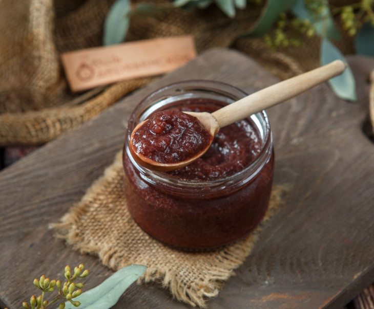 5442 Яблочно-сливовое пюре Зинаида и Сергей Белан Вкусляндия  - Вид №1