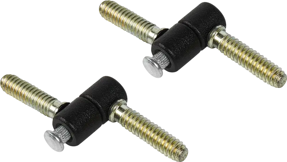 85023845 Петля ввертная ПВВ-2, ø8x1.75 мм сталь цвет черный STLM-0057768