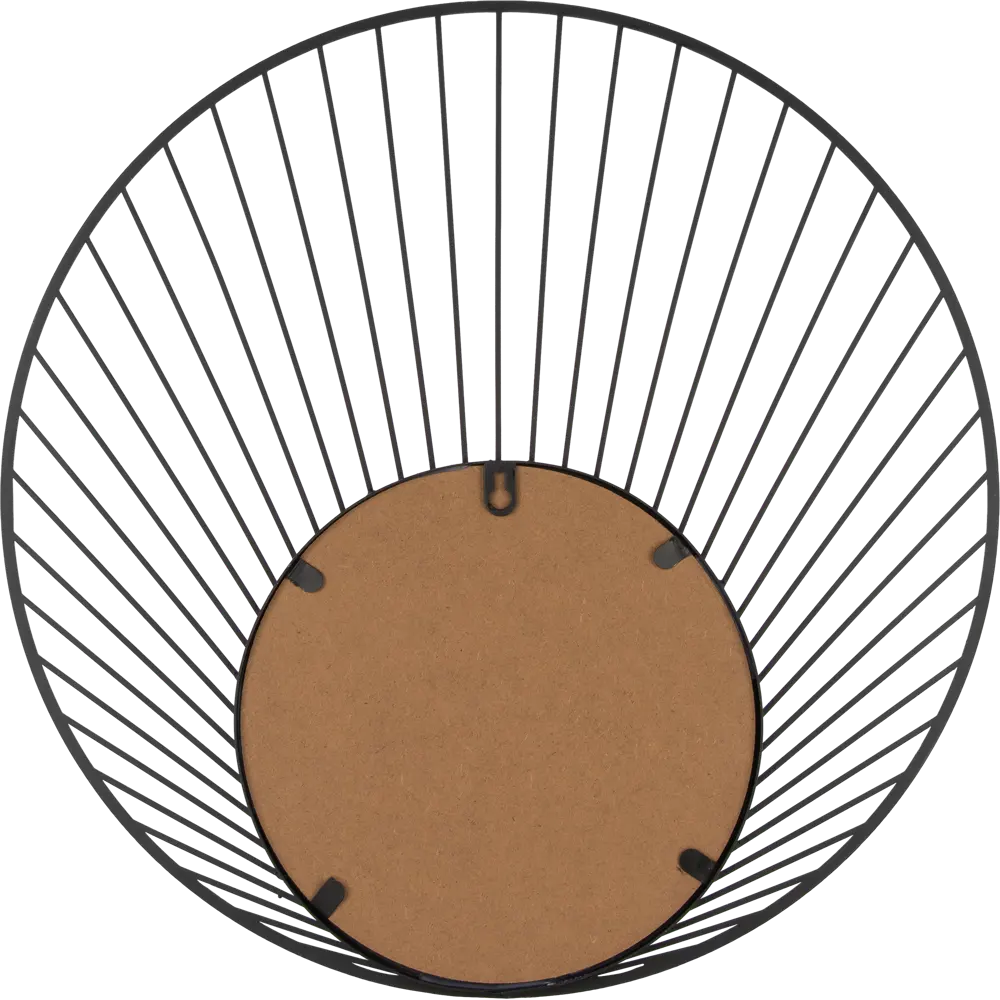 Зеркало декоративное Inspire Palm круг 50 см цвет чёрный 82143134 STLM-2003569  - Вид №3