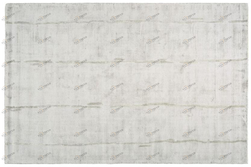 Toulemonde Bochart Однотонный прямоугольный ковер из шелка Plain textured sun-id-1396643