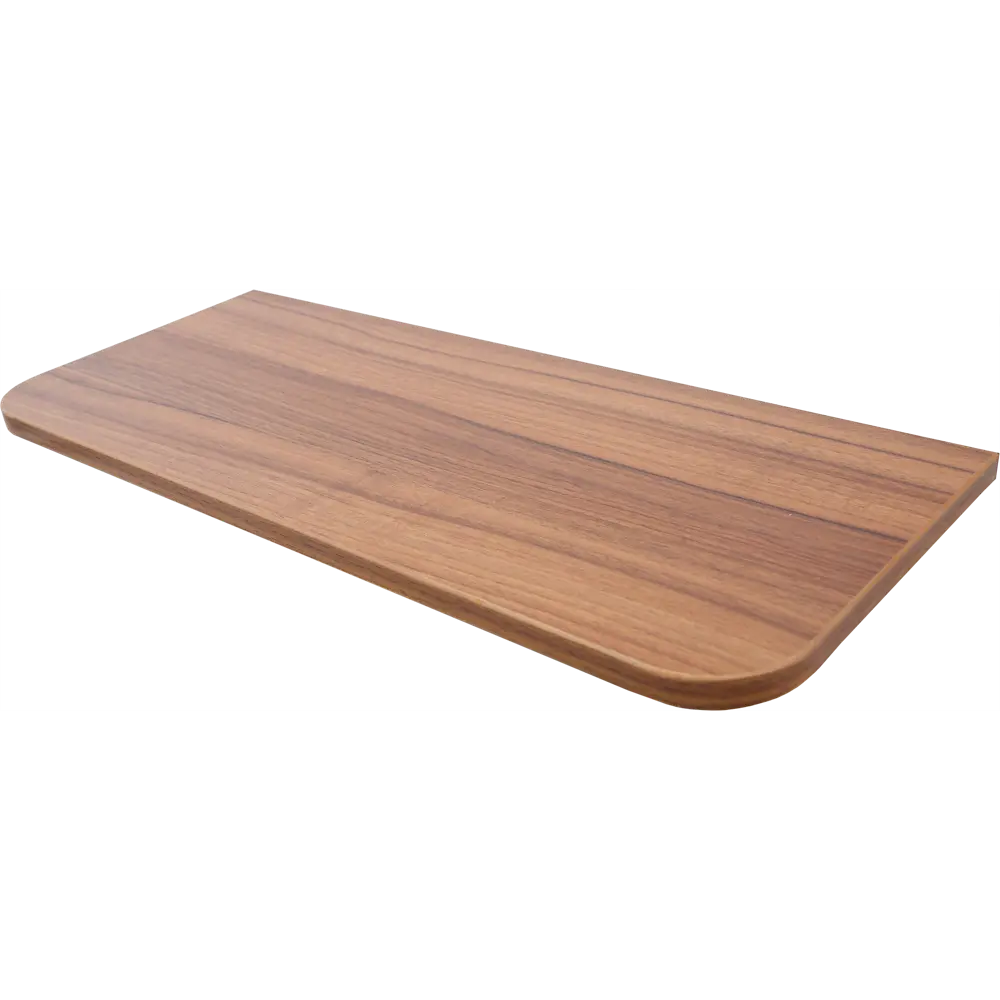 Полка настенная угловая 60x25 см ЛДСП цвет орех антик 82036107 STLM-2094775 Santreyd 