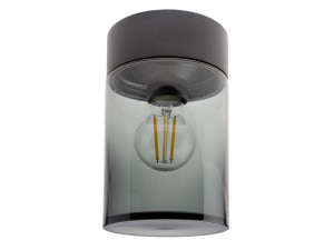 Алюминиевый и стеклянный светодиодный наружный потолочный светильник