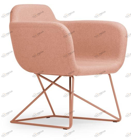 True Design Кресло-санки с обивкой Slight Sl1000