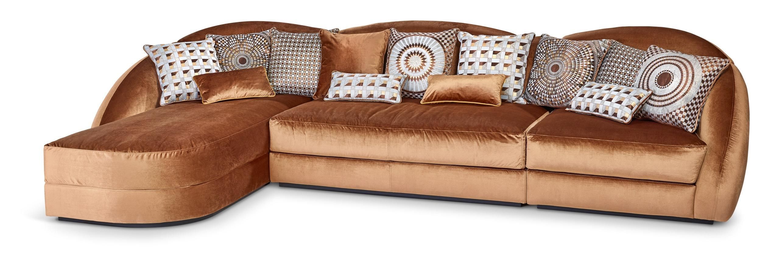 3-местный модульный тканевый диван Sicis Висконти ARCH-00007497 - Вид №1