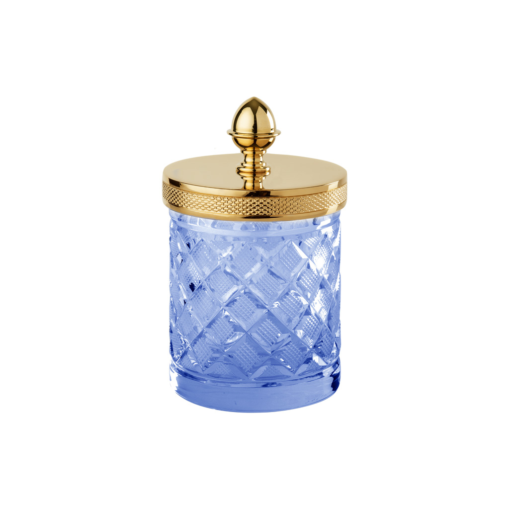 FS09C-621 FS09C-621 Маленькая банка с Q-наконечником, семена ЛОСАН РАЗМЕР КРИСТАЛЛ Cristal & Bronze CRISTAL TAILLE “LOSANGE” CISELÉ  - Вид №1