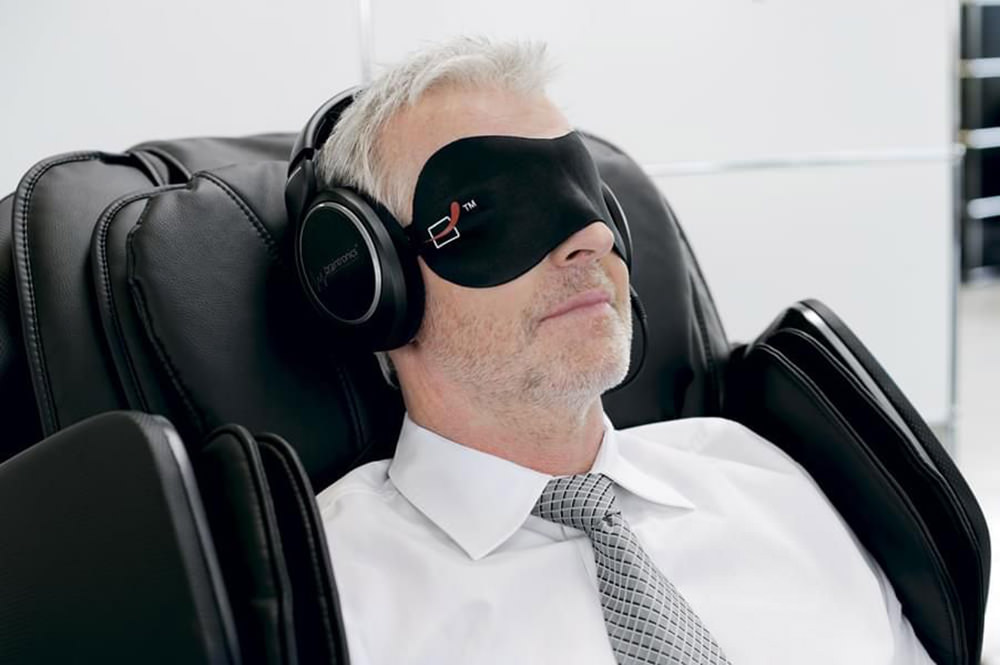 Alphasonic Массажное кресло (альфа соник) BLACK (чёрное) CASADA  - Вид №6