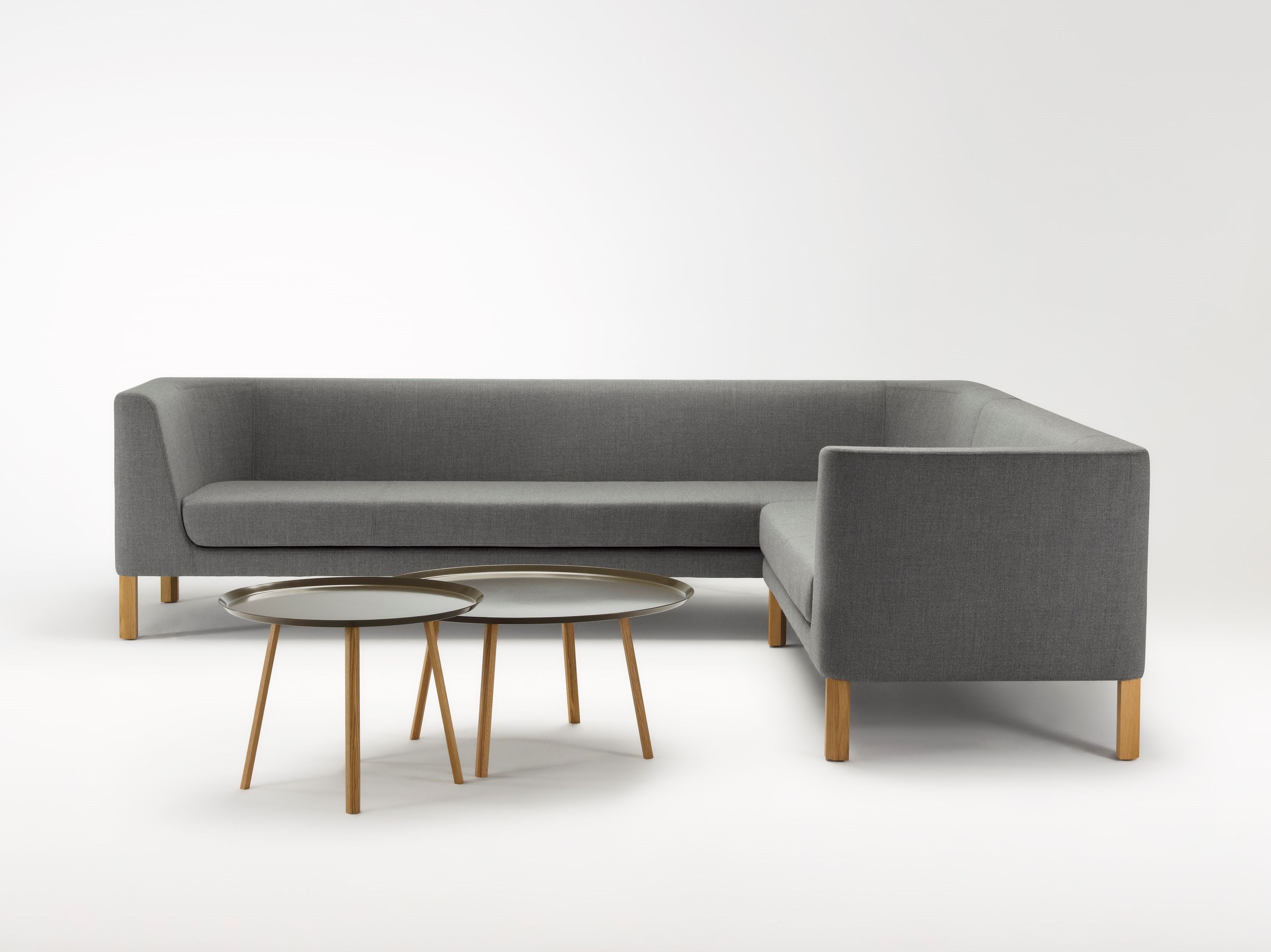 Угловой диван из ткани Ross Gardam На заказ ARCH-00133580 - Вид №1