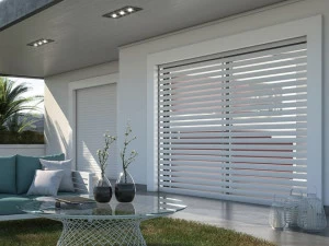 Kikau Сворачиваемый солнцезащитный козырек из экструдированного алюминия Alika