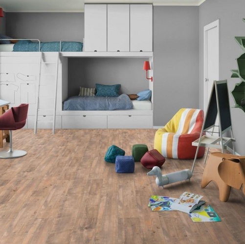 Виниловый ламинат Tarkett Lounge Woody Дуб с брашью (Текстурированная) 914,4х152,4/101,6 мм 1000901242 - Вид №4