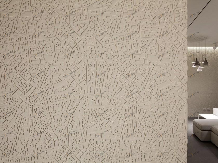 3D Surface Модульная панель с 3D-эффектами для внутреннего и наружного применения sun-id-1361349