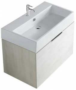 Шкаф подвесной 78х47 см Белый 6131 GALASSIA Plus design