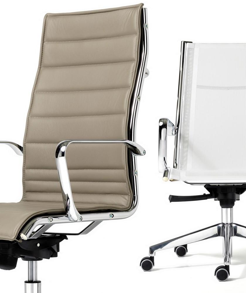 Diemme Кожаное кресло для руководителя с 5 спицами Auckland sun-id-1406045 - Вид №5