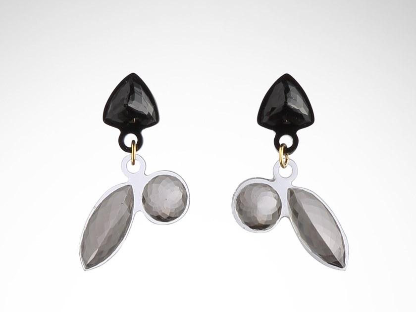 Corsi Design Серьги из смолы Long stones sun-id-1429054 - Вид №2