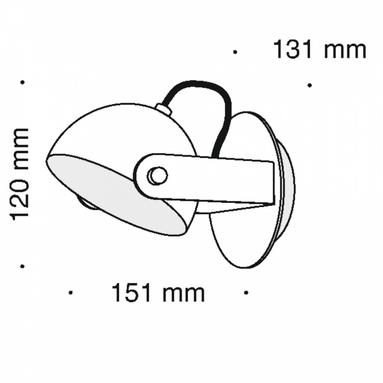 Бра настенное белое Hygge MOD047WL-L5W3K TECHNICAL TECHNICAL 00-3957380 Белый  - Вид №2