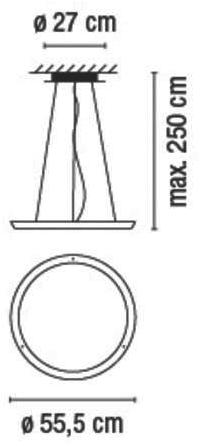 Vibia Подвесной светильник из метакрилата Halo sun-id-1369128 - Вид №5