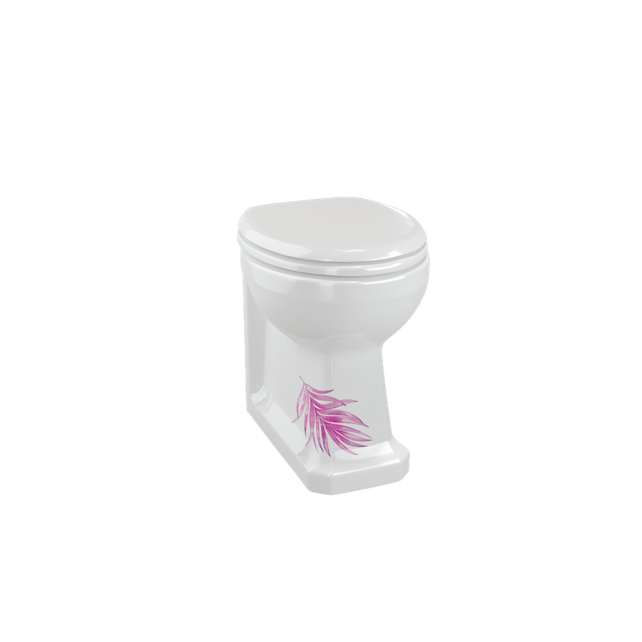 Burlington Bespoke Розовая приставная сковорода Bespoke Botanical P14 BOTA 