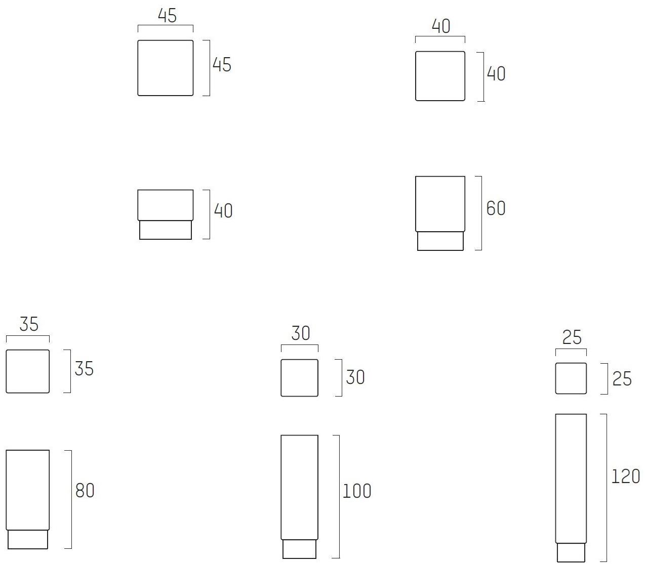 Piet Boon Пьедестал из мрамора или металла на мдф  Pbc 04.21-25/40-44  - Вид №5