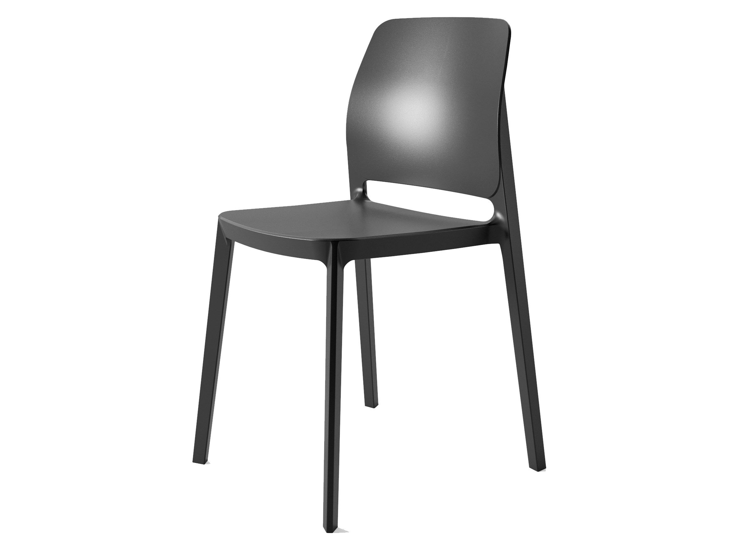 Штабелируемый садовый стул из инженерного пластика Pointhouse T!PA ARCH-00058384