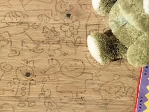 mafi Дубовый пол Carving C004 bkw