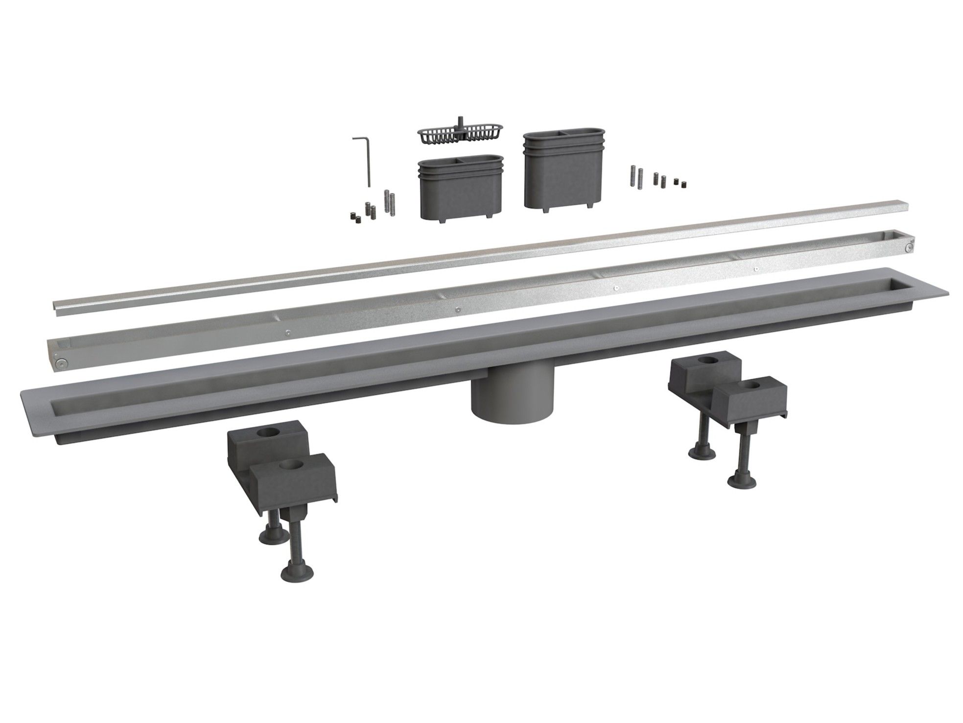 Слив для душа из нержавеющей стали Bonomini Canalissima ARCH-00053347 - Вид №1