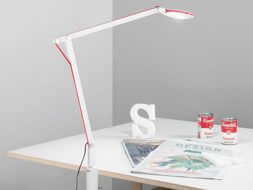 Регулируемая металлическая светодиодная настольная лампа с зажимом Fan Europe Lighting дизайн окружающего света ARCH-00127964