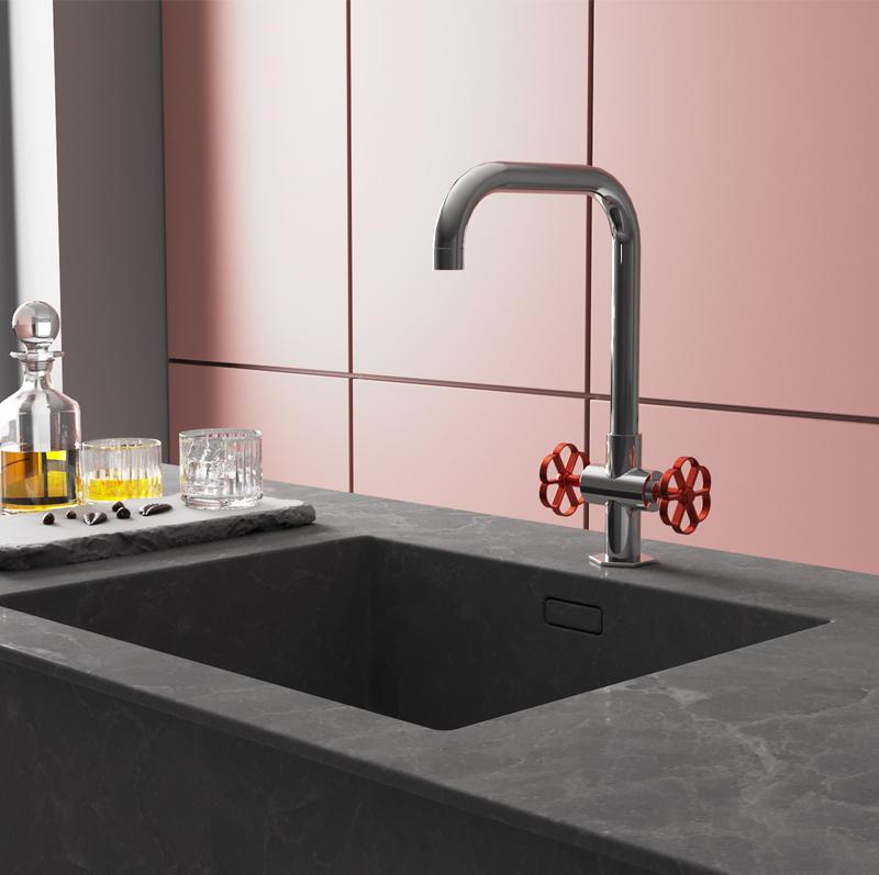 Paini GARAGE 72CR490RB599BRE смеситель для кухни  - Вид №1