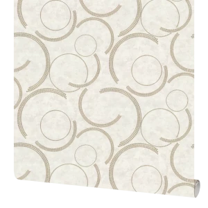 Обои флизелиновые Ornamy Diva бежевые 1.06x10 м OR8035-01