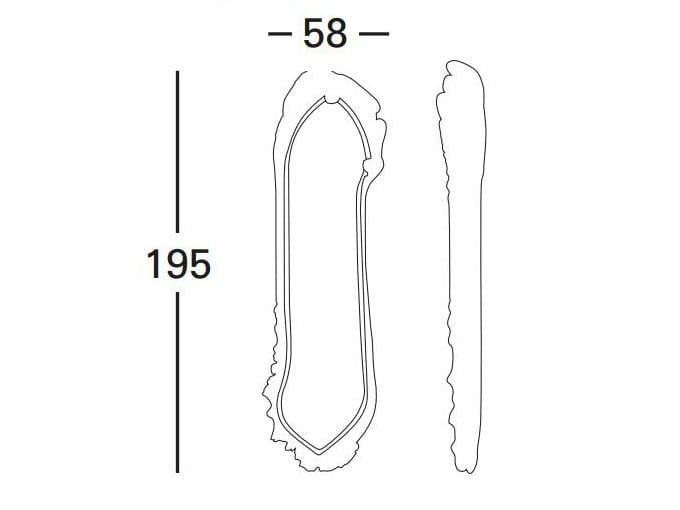 Настенное зеркало BD Barcelona Гауди ARCH-00077749 - Вид №16