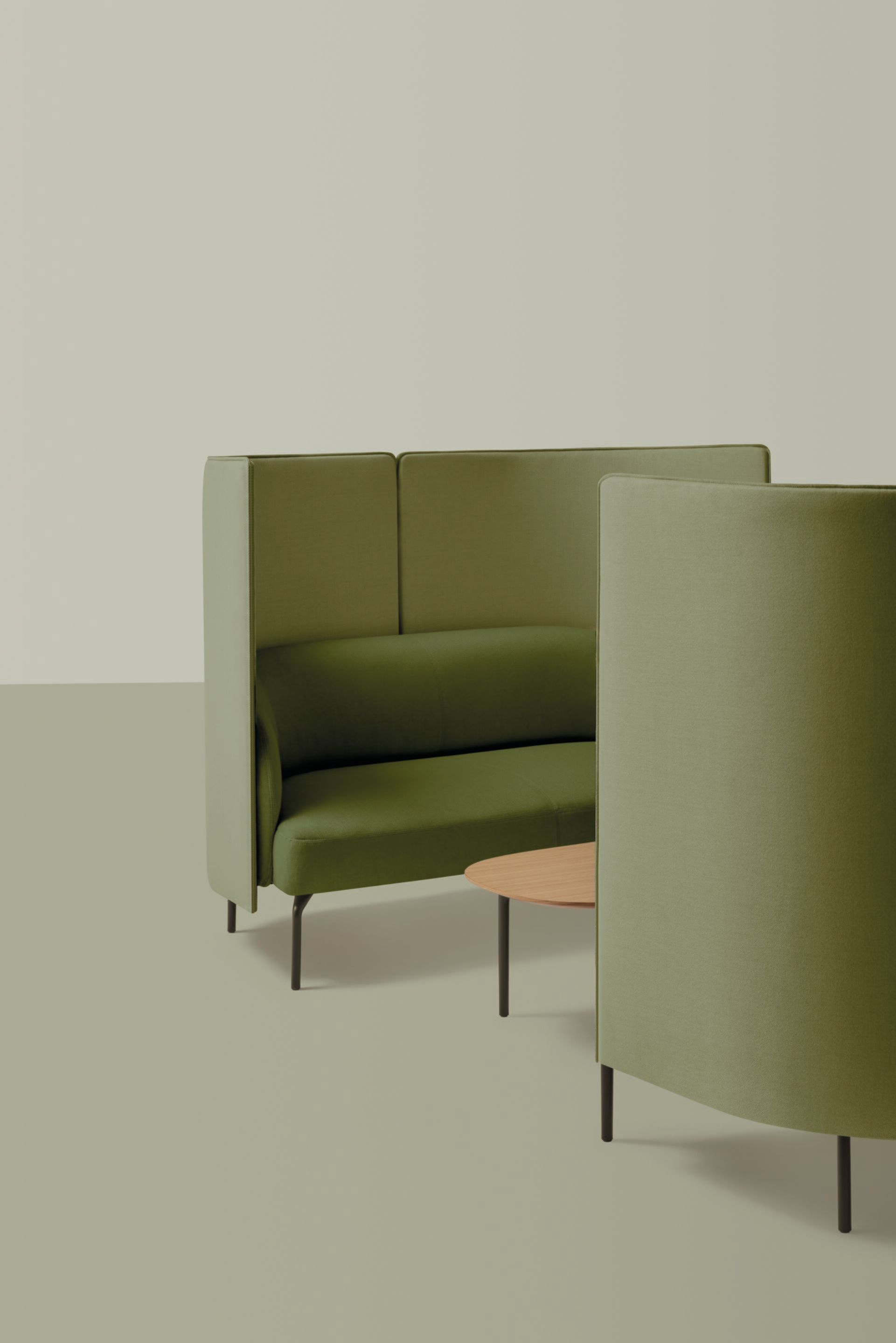 Деревянный низкий овальный журнальный столик INCLASS Kern ARCH-00068083 - Вид №3