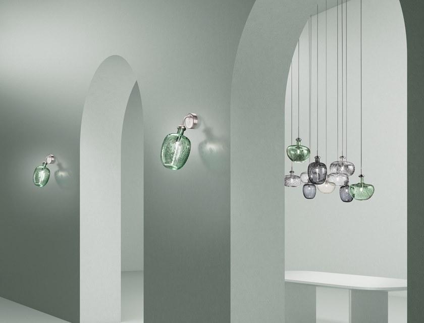 Sylcom Подвесной светильник из стекла Aphros 0280/0290/0300 - Вид №2