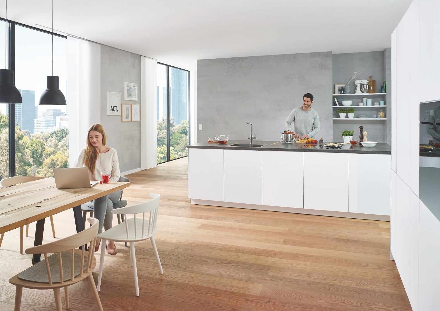 Металлический смеситель для кухни / диспенсер для питьевой воды Grohe Grohe Red® II ARCH-00007010