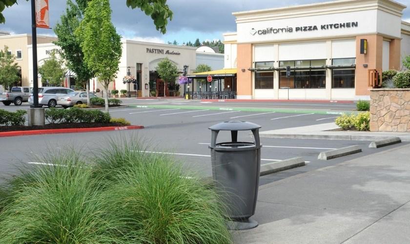 Neri Урна для мусора с крышкой с пепельницей для улицы Idesia 2277  - Вид №4