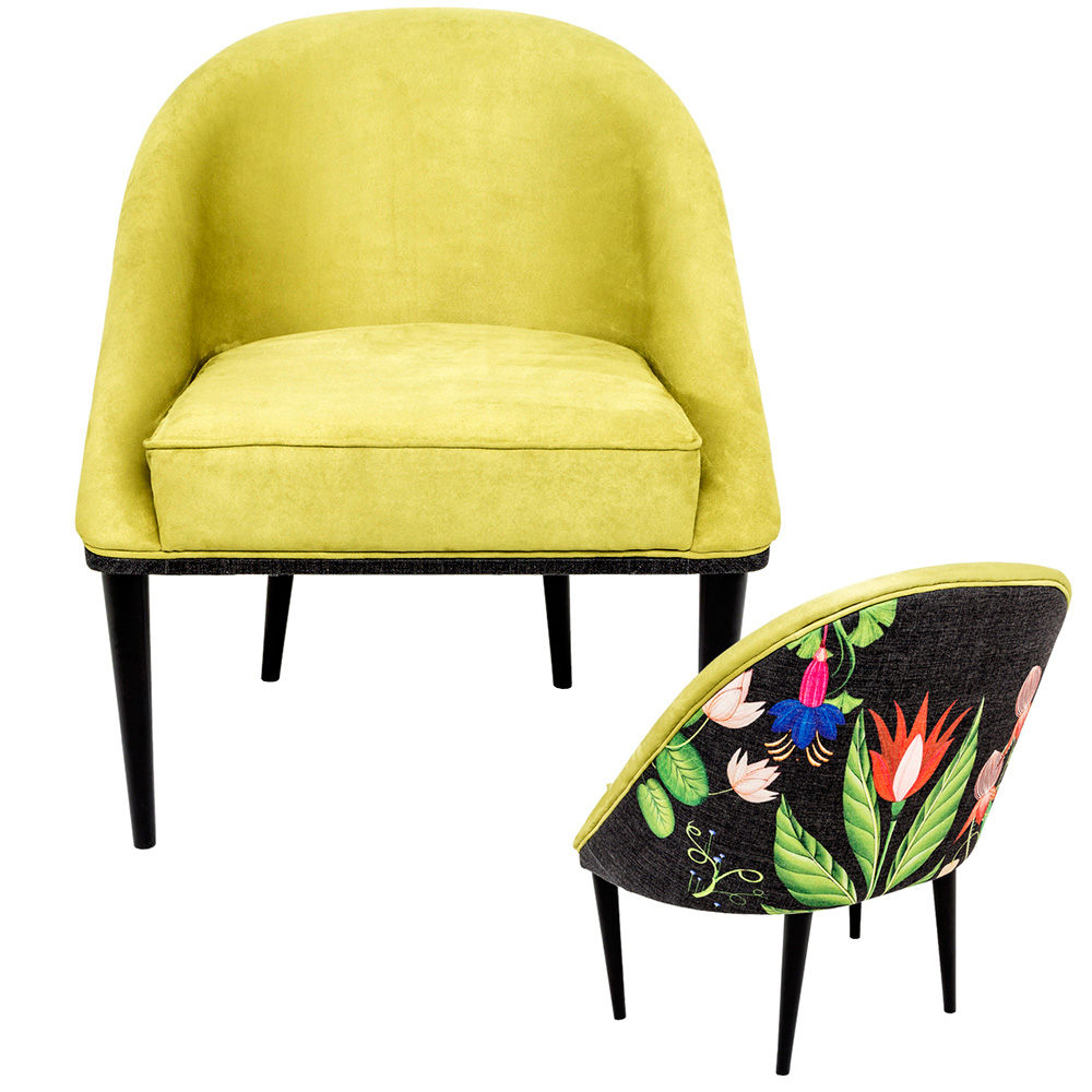 3112897 Кресло «Тропический лес / Мёд» Object Desire 