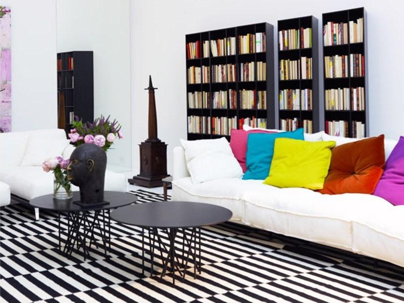 arflex Низкий круглый лакированный журнальный столик Octopus sun-id-1475000 - Вид №2