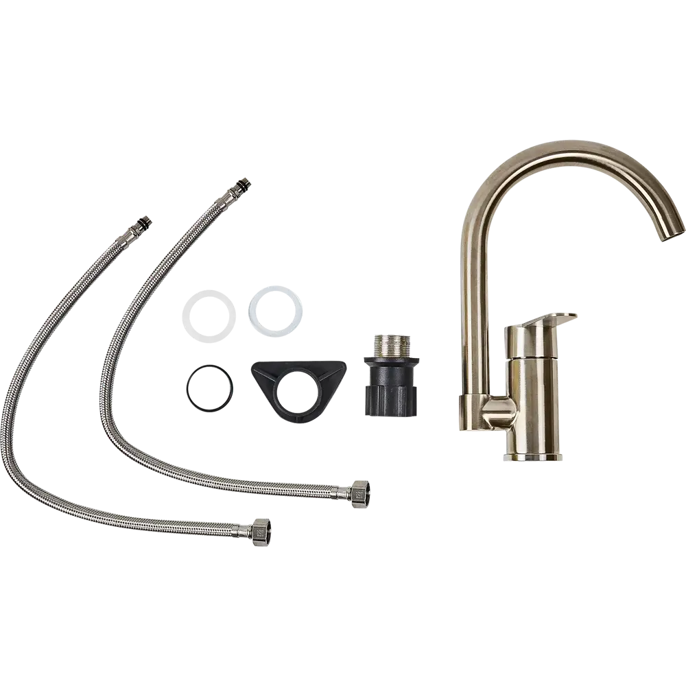 Смеситель для кухни Esko Polar PL519, цвет сатин STLM-2067012 - Вид №3