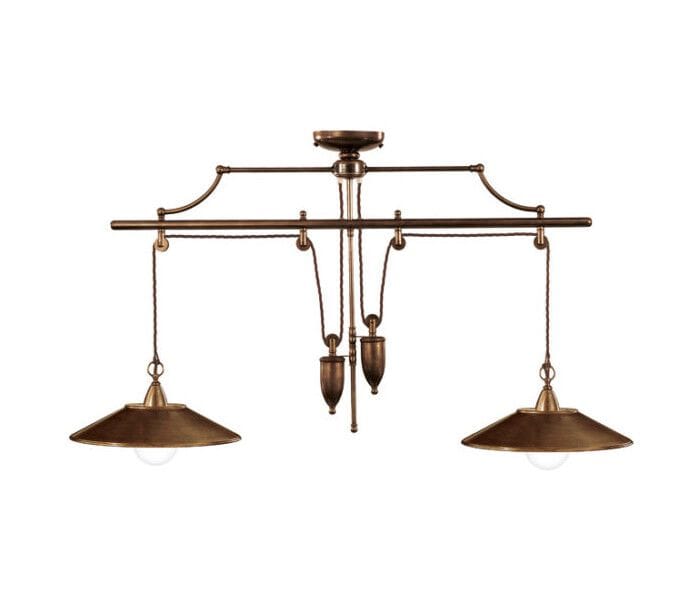 Регулируемая латунная светодиодная потолочная лампа Cremasco Illuminazione Венецианская традиция ARCH-00058123 - Вид №1