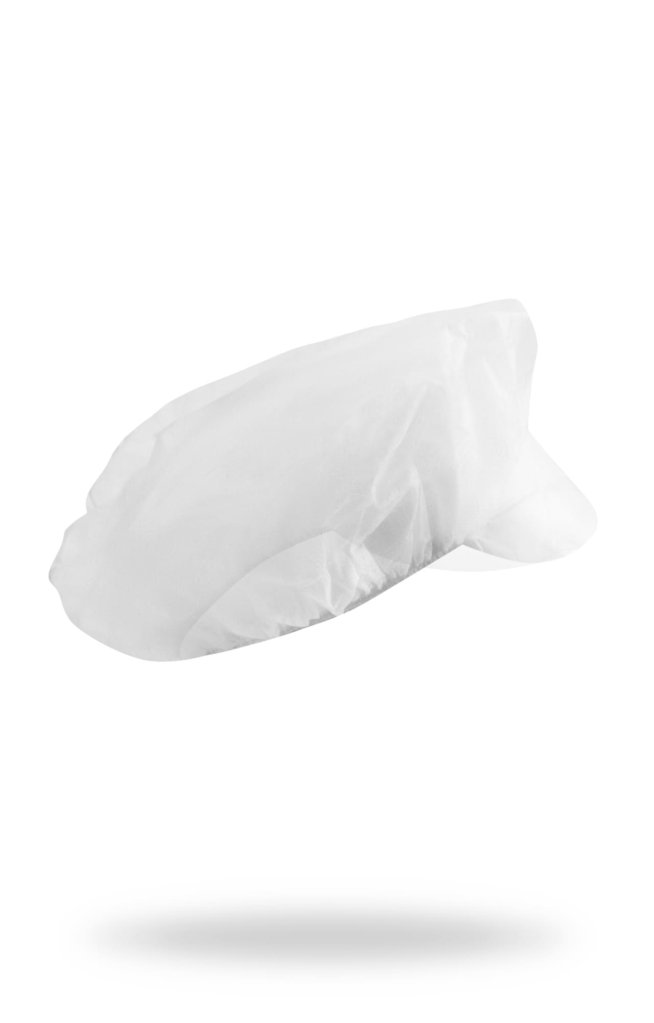 60475 Шапочка-берет с козырьком  Одноразовая одежда размер Спецодежда  - Вид №1