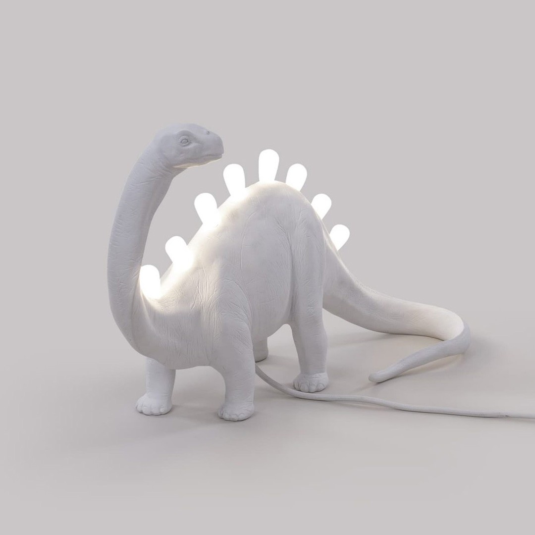 Seletti 14782 BRONTOSAURUS лампа настольная динозавр Jurassic lamp 116768 - Вид №1