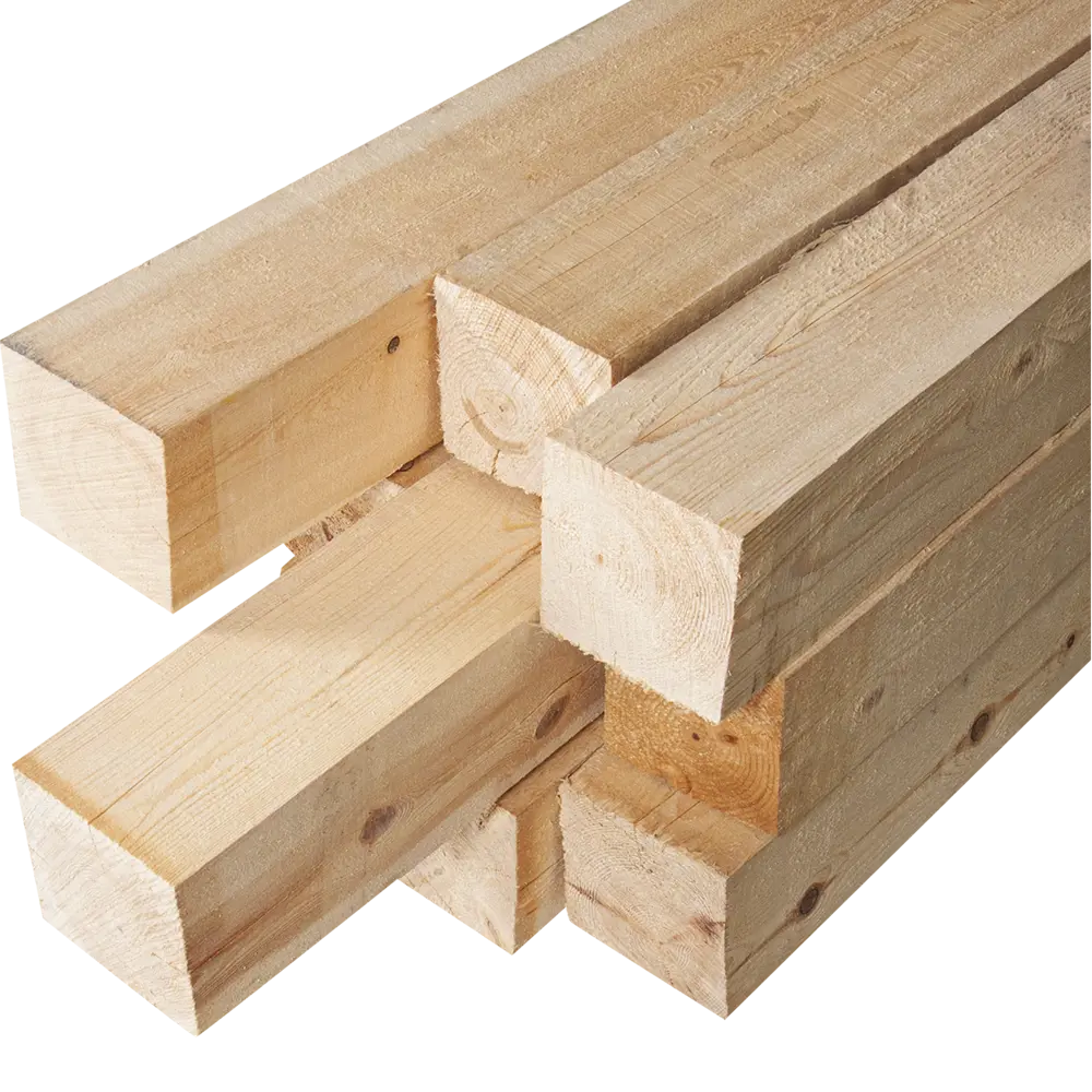 Брус строительный Santreyd 100×100×3000 мм из натуральной ели 82017667 STLM-0017678 - Вид №1
