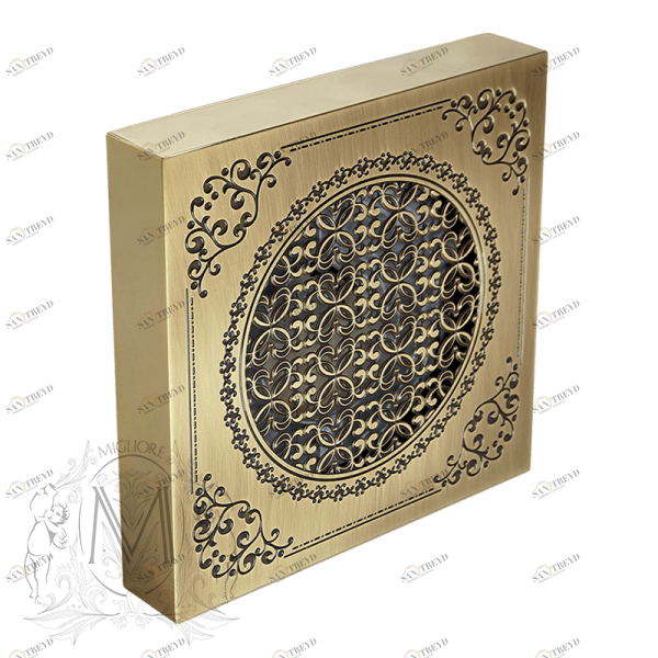 Вентилятор MIGLIORE VentiLaTorro 120, ML.VTR-50.512, с декоративной решеткой, бронза ML.VTR-50.512.BR