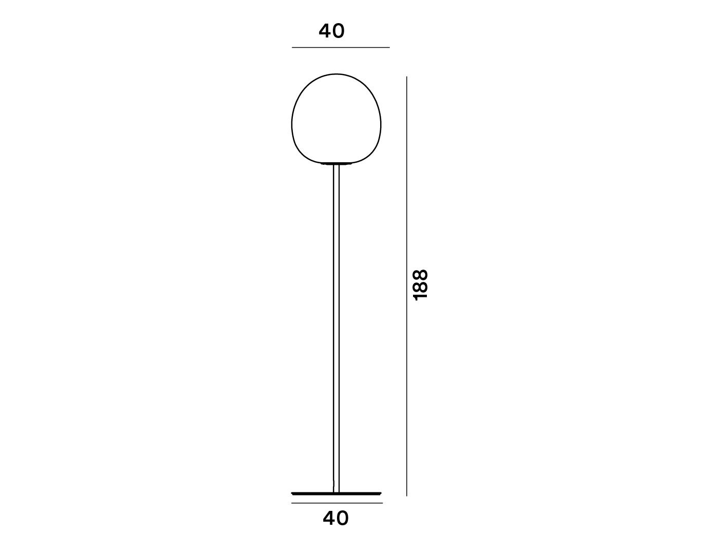 Напольная лампа из дутого стекла Foscarini Rituals ARCH-00036644 - Вид №7