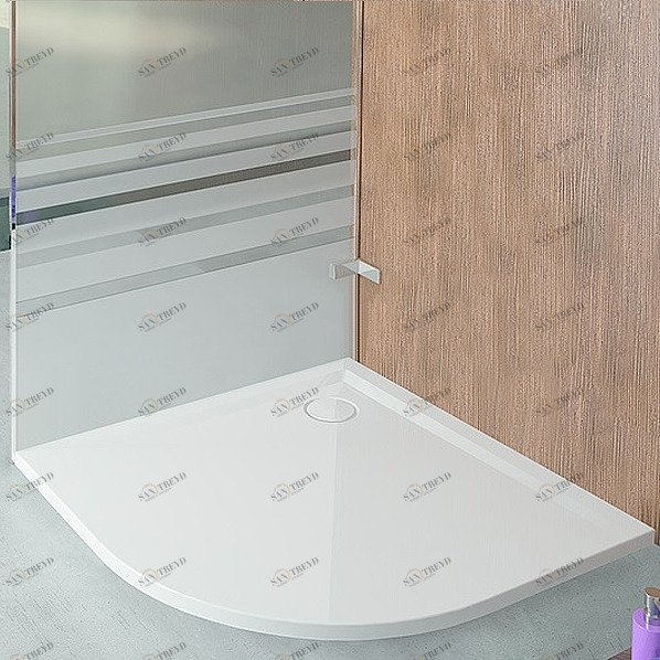 Душевой поддон четверть круга MUNA 100х100 см HOESCH 4197XA