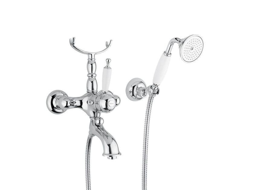 Хромированный латунный термостатический смеситель для ванны Bugnatese Оксфорд ARCH-00119003