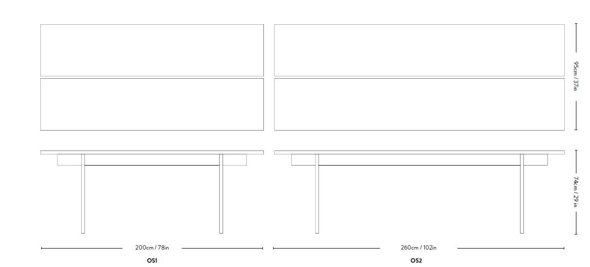 Обеденный стол из дуба &Tradition Ita ARCH-00044425 - Вид №9
